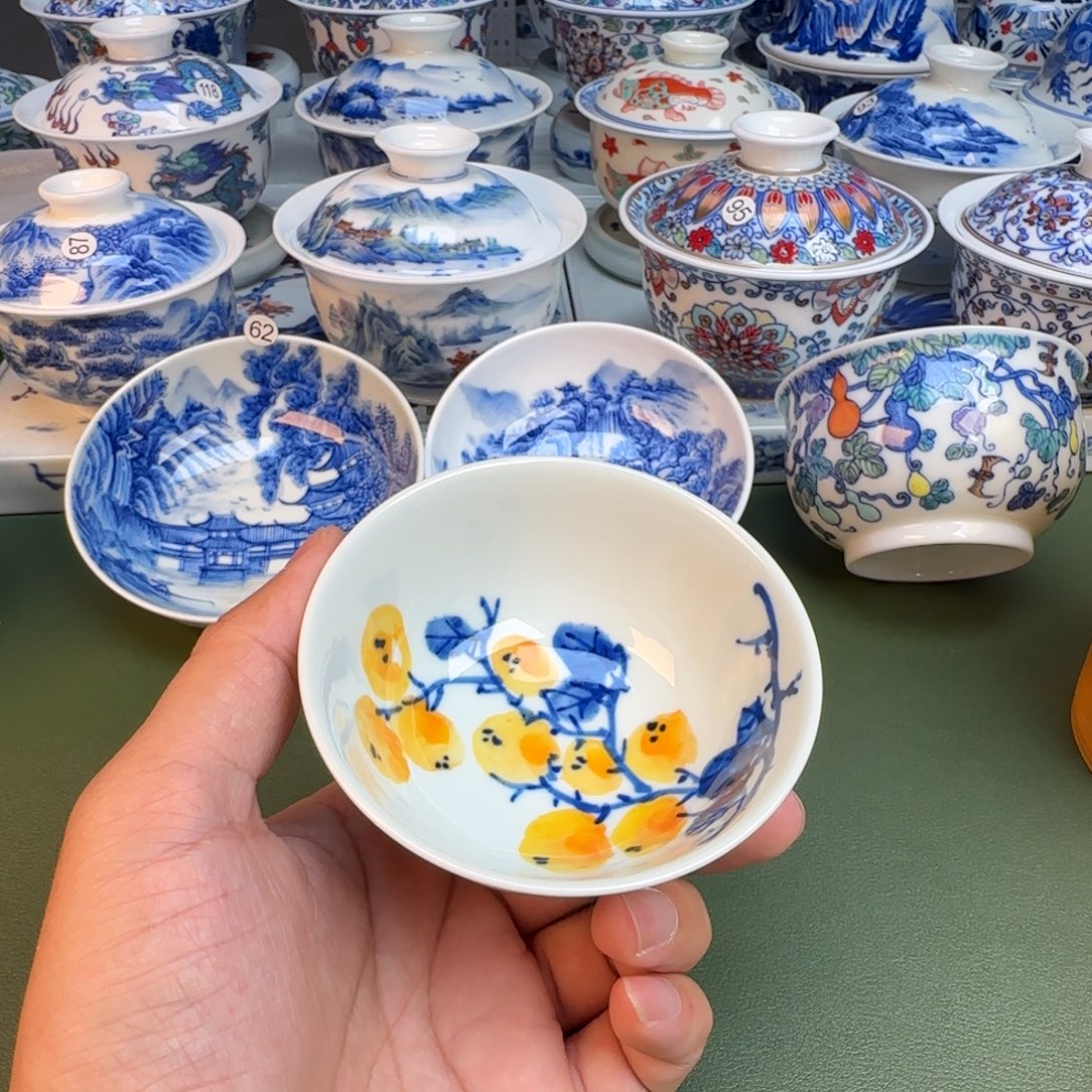 纯手工纯手绘茶具94