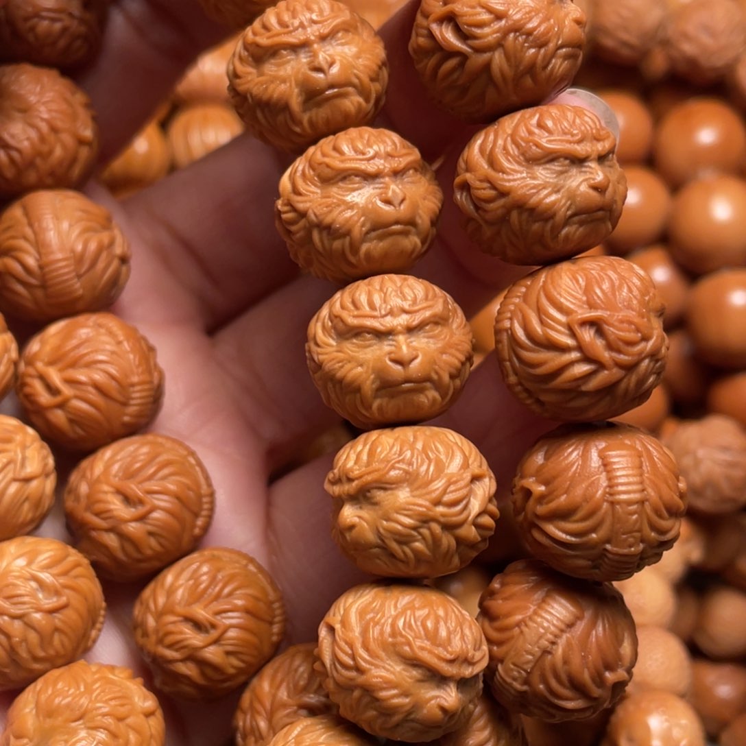 【闪购商品】猴头核桃手串乡**景悟空