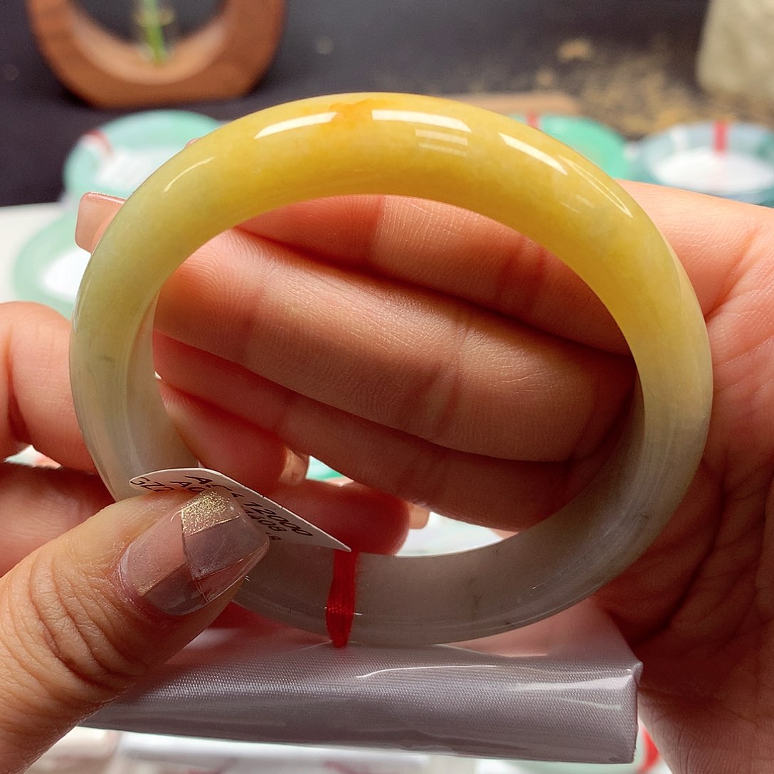 翡翠手镯未镶嵌56正24号88