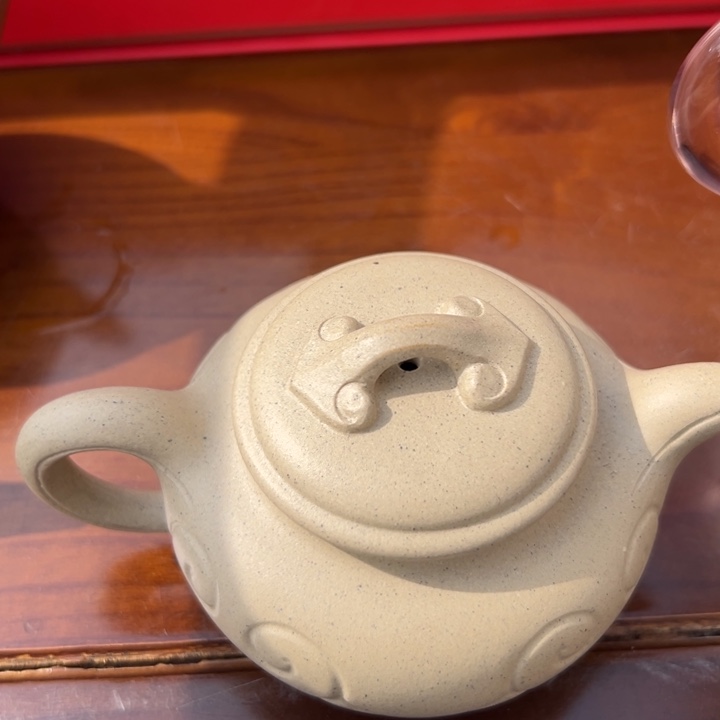 紫砂茶壶王**来本绿如意150c c