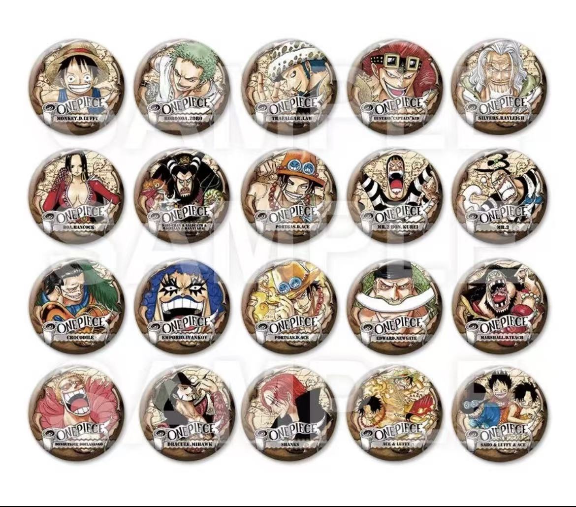 【海贼王】航海图2弹/5弹/6弹/7弹吧唧盲盒（默认代拆）