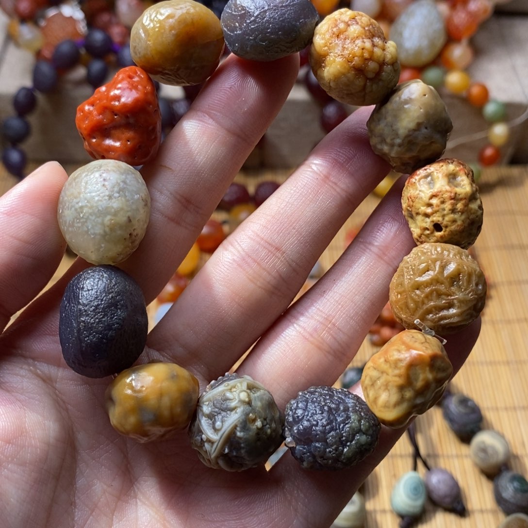 玛瑙/玉髓手链未镶嵌