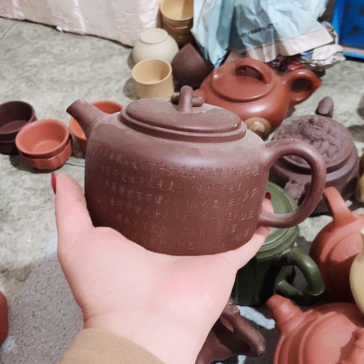 紫砂茶杯宜兴紫砂壶全手工制作