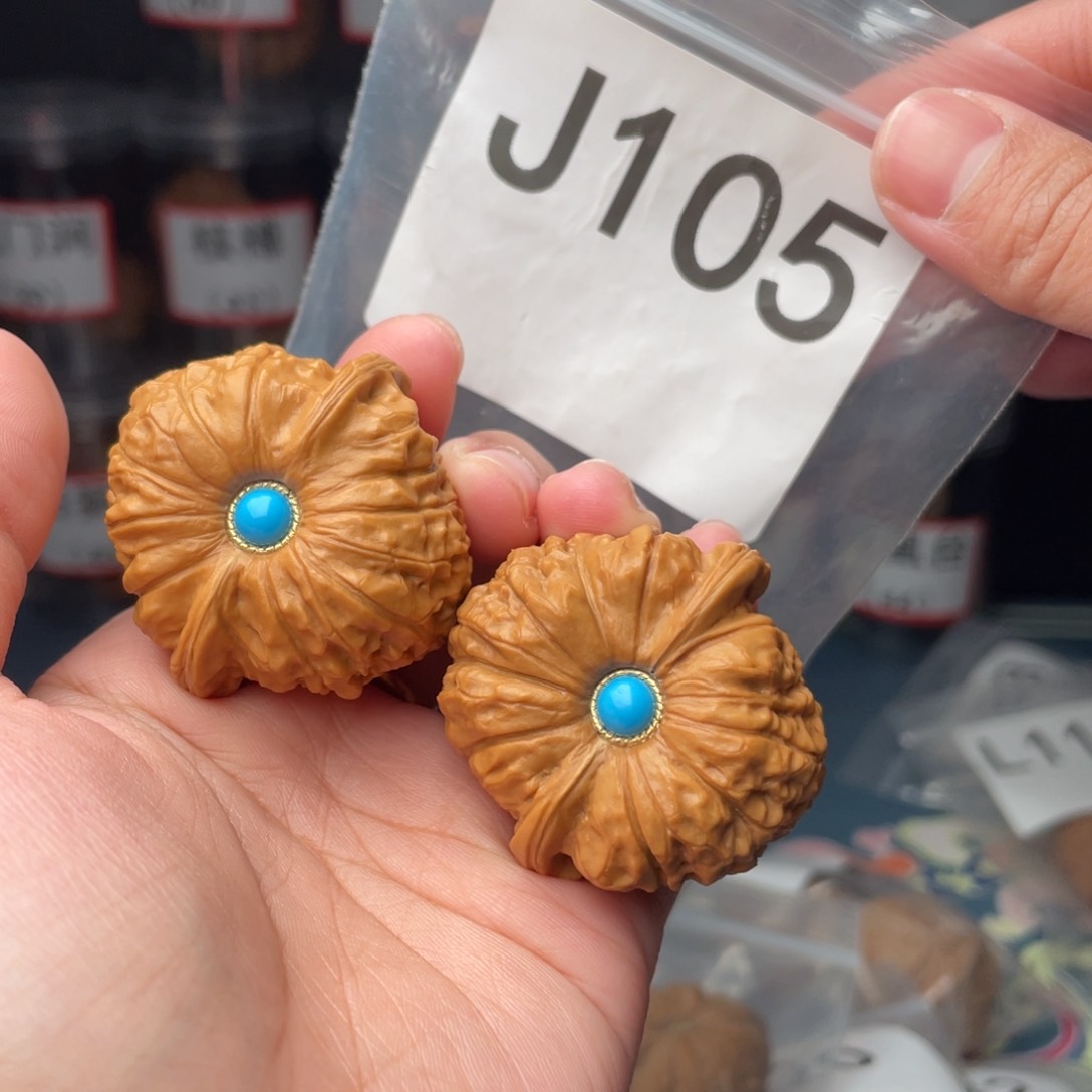 文玩核桃把件41南瓜