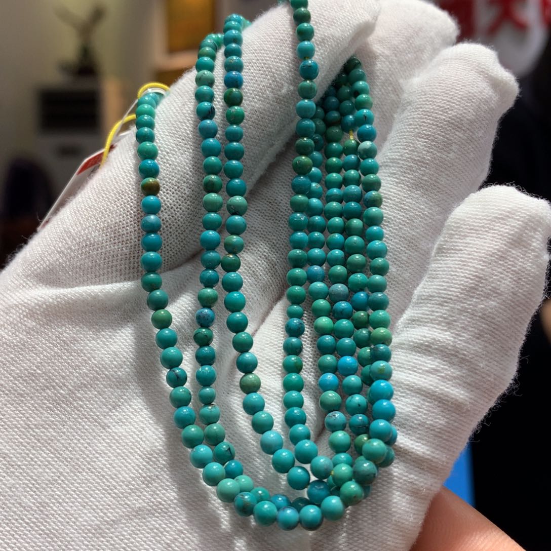 绿松石长链未镶嵌