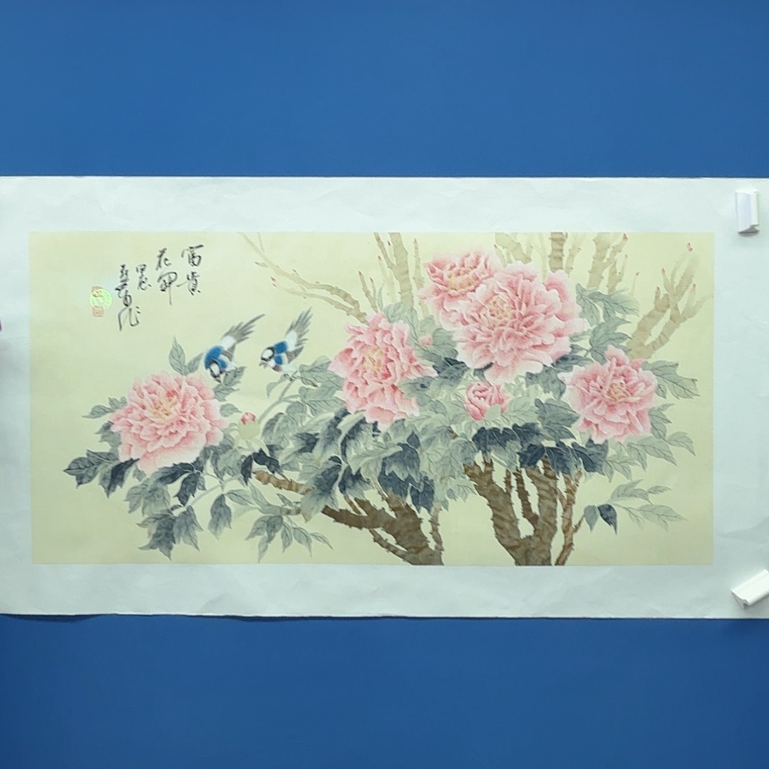 国画多次参加国内外大型