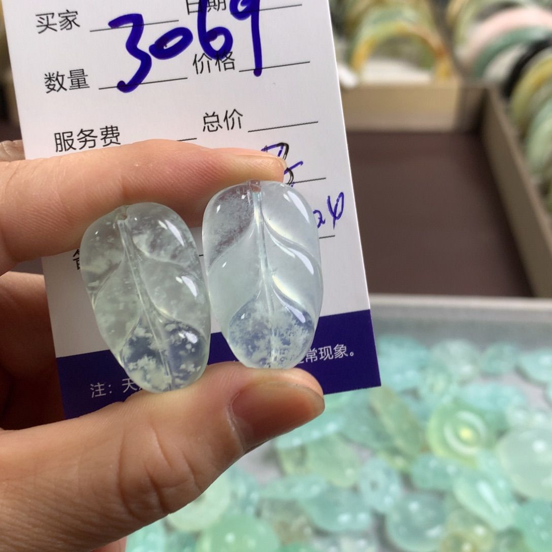 蛇纹石玉颈饰未镶嵌3069多样性发一