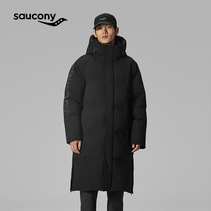 Saucony索康尼官方【彭于晏同款】男宽松运动休闲保暖梭织羽绒服