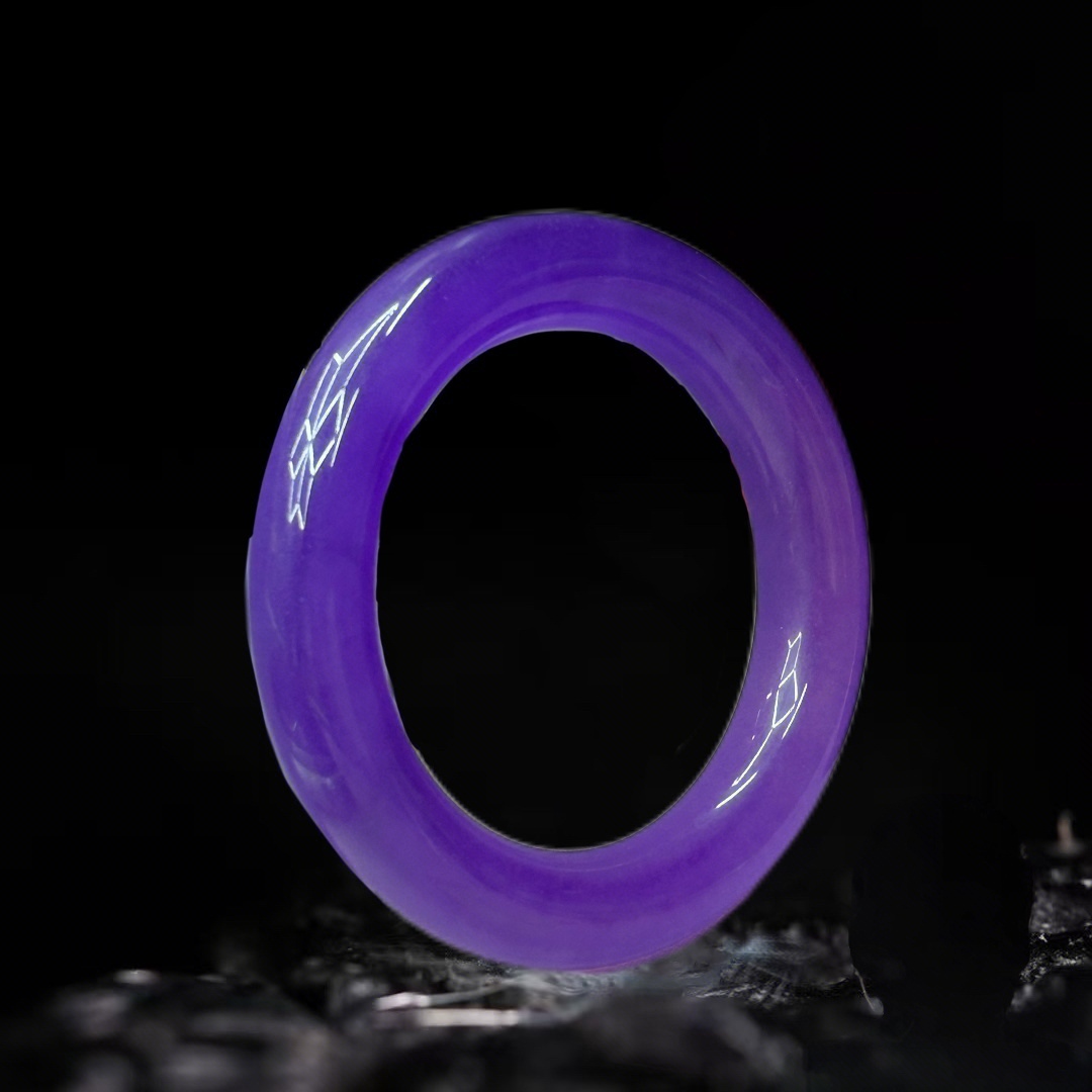  【张总专属】时尚精美高端轻奢大气合成锆石紫手镯【礼盒】CM132165