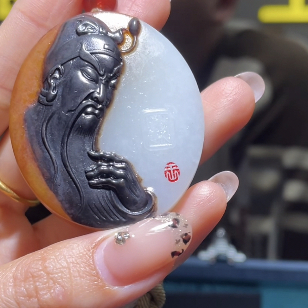 和田玉手把首饰珠宝拍一发一