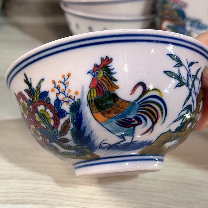 瓷片红……直径12.5厘米