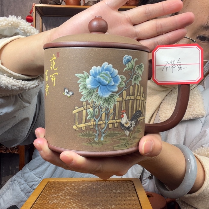 茶杯紫砂原矿紫砂杯