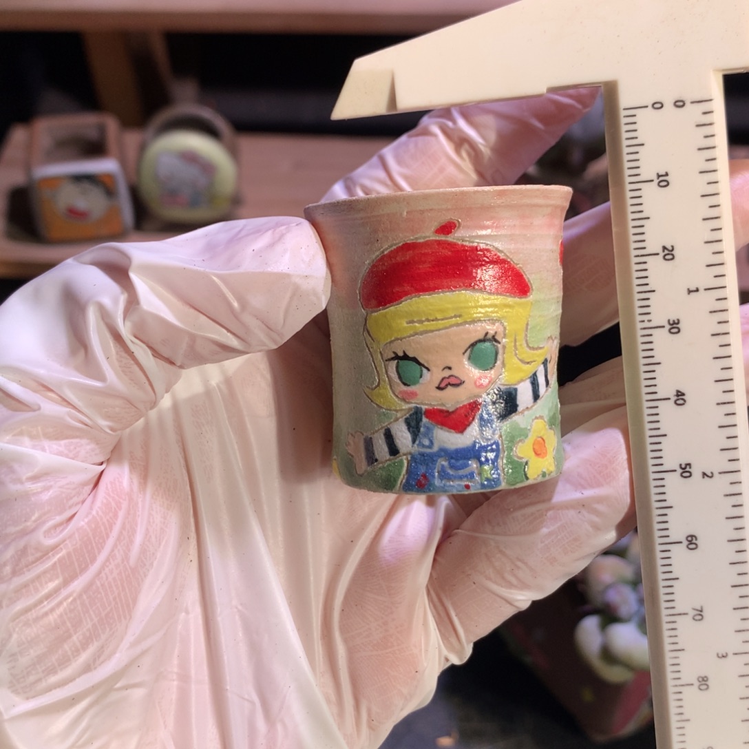 泡泡玛特小花盆超可爱
