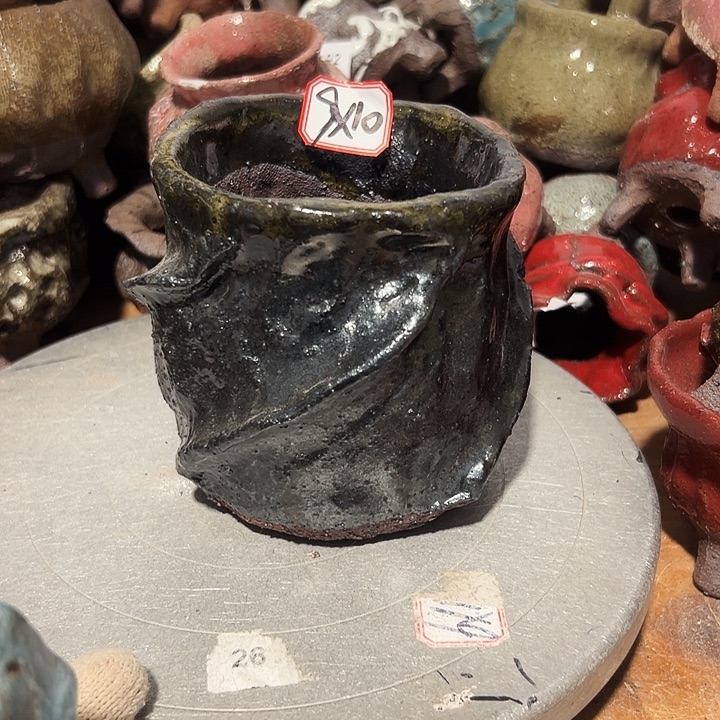 粗陶花盆制作就这样的