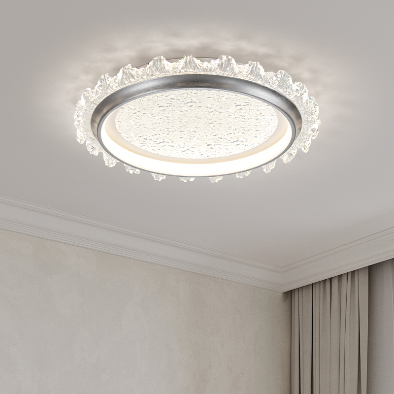 2025新款意式轻奢卧室灯创意太阳花全光谱护眼书房吸顶灯中山灯具