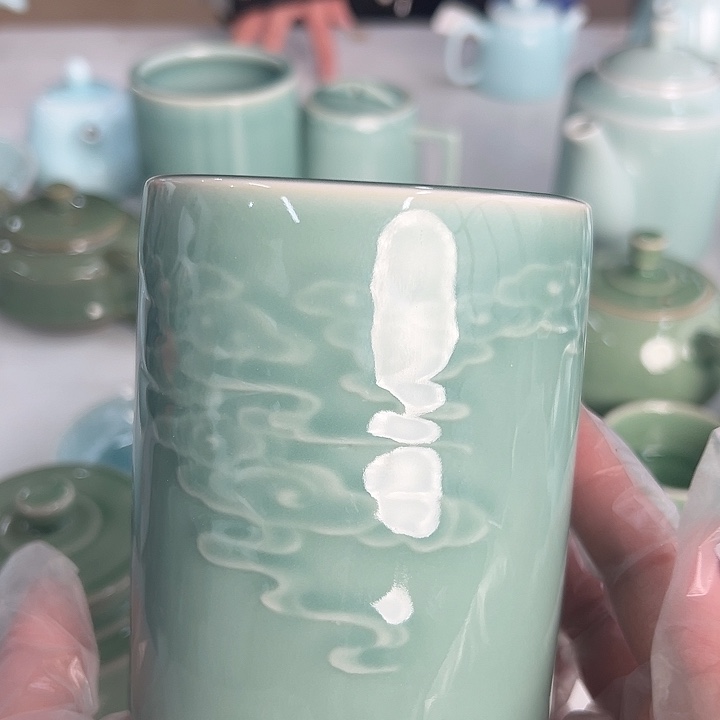 小米茶器龙泉青瓷