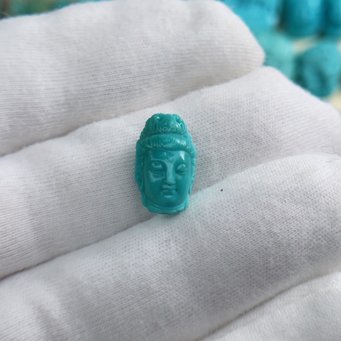 绿松石颈饰未镶嵌卡8.7-14.3-6