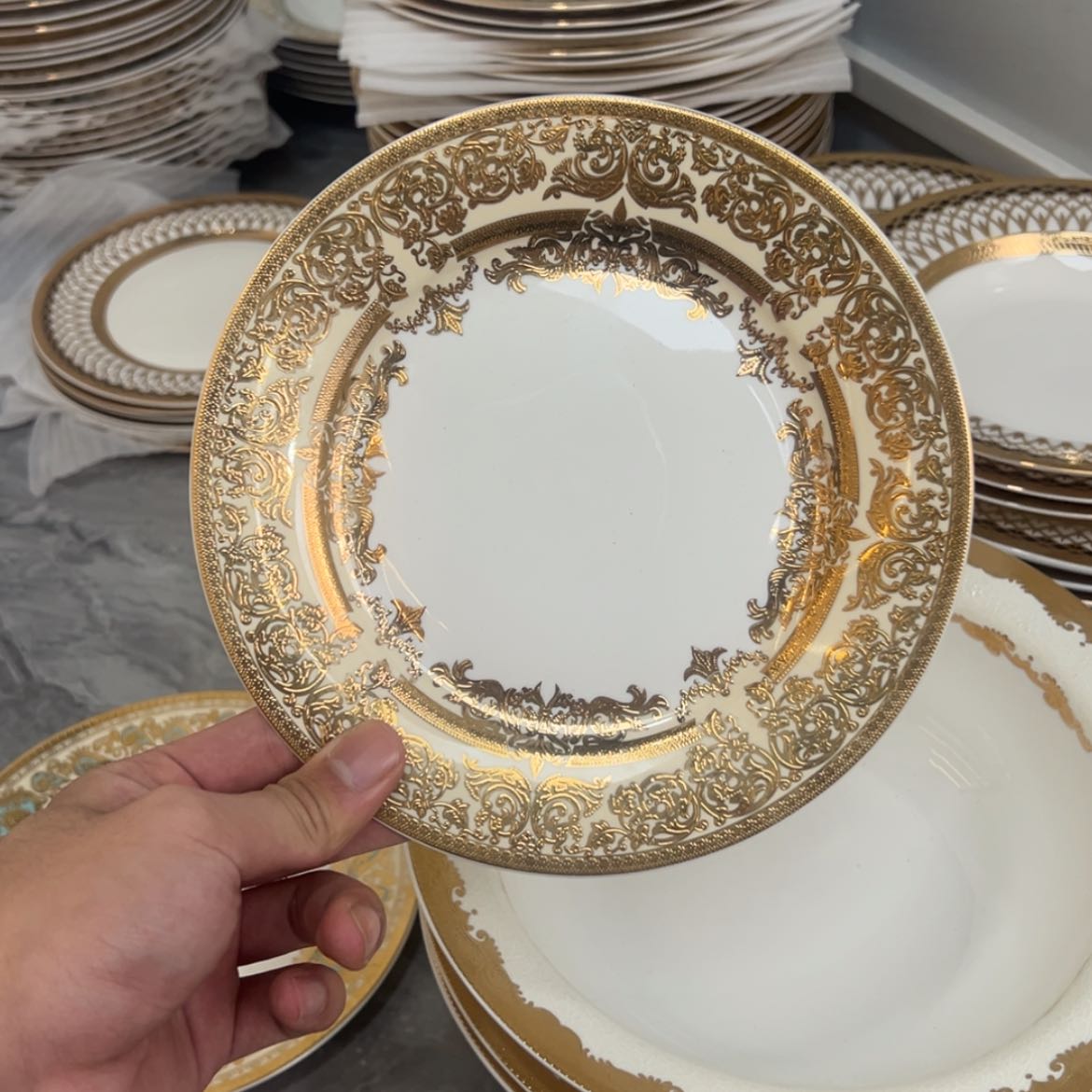 【闪购商品】瓷片7.5寸平盘两个一单福利价