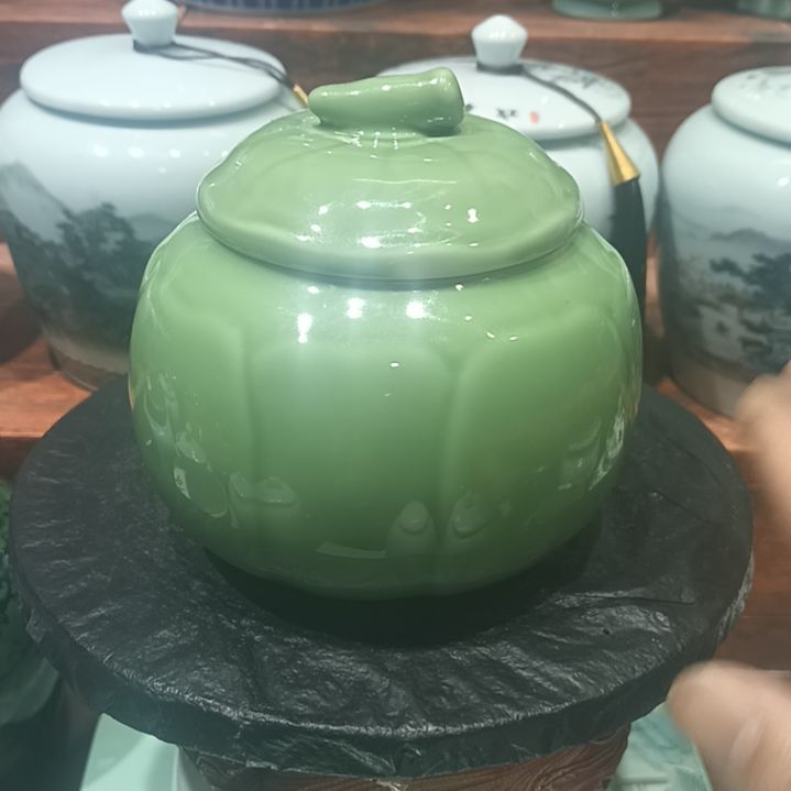 其他陶瓷茶叶罐高温