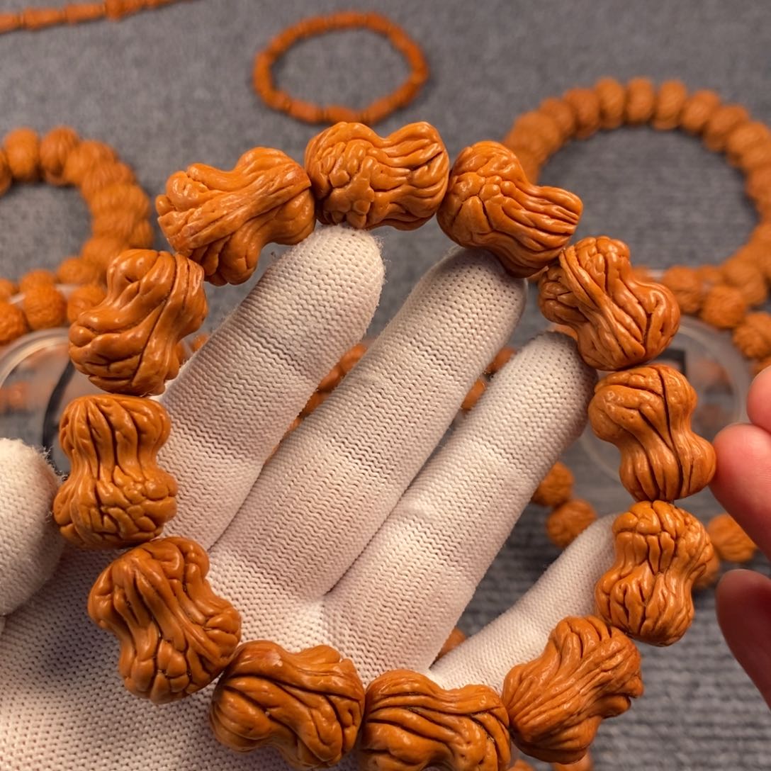 桃核手串4号链接桃核