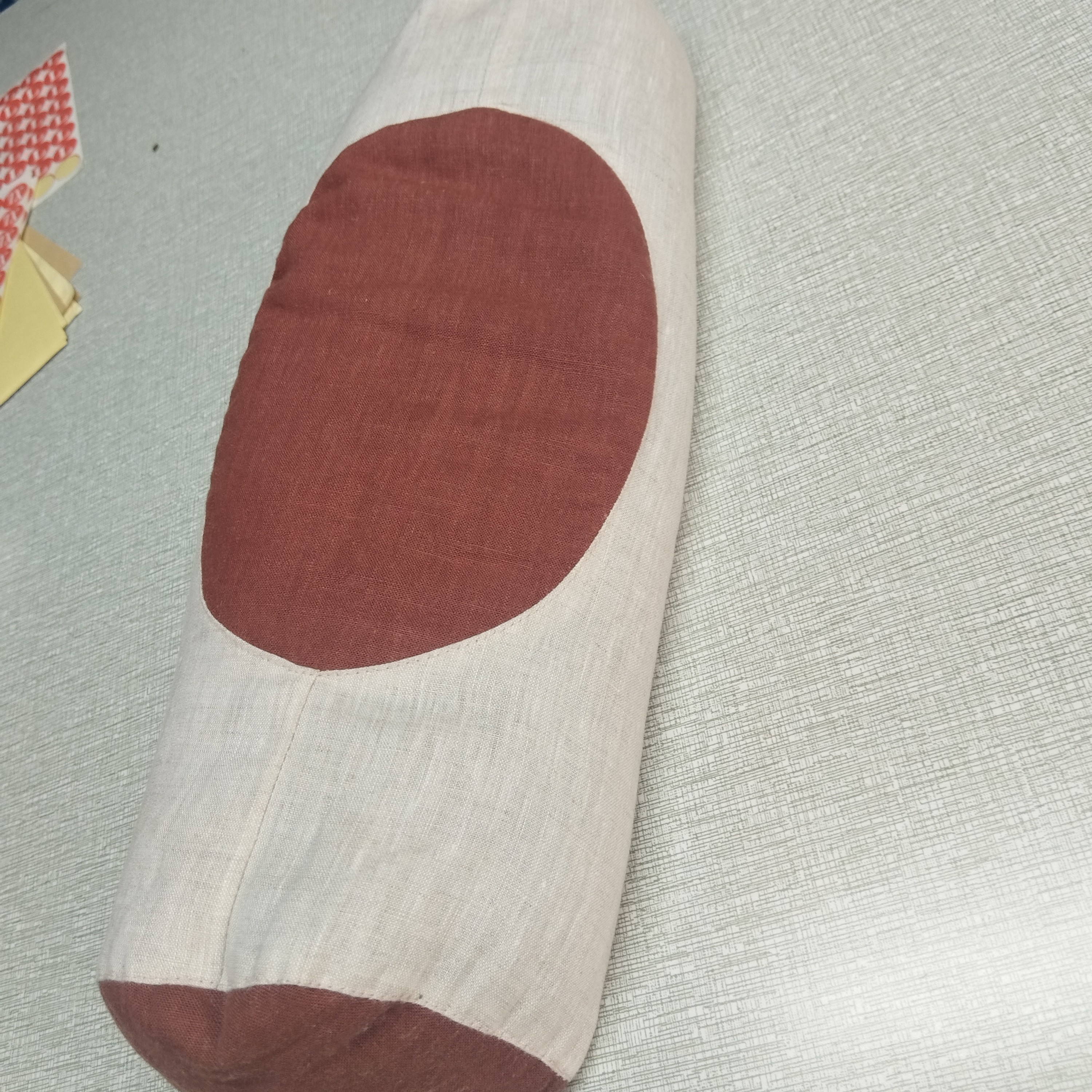 纯汉麻枕头加决明助睡觉半圆柱头枕