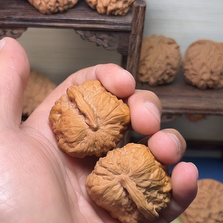 蛤蟆头一帆风顺异形核桃