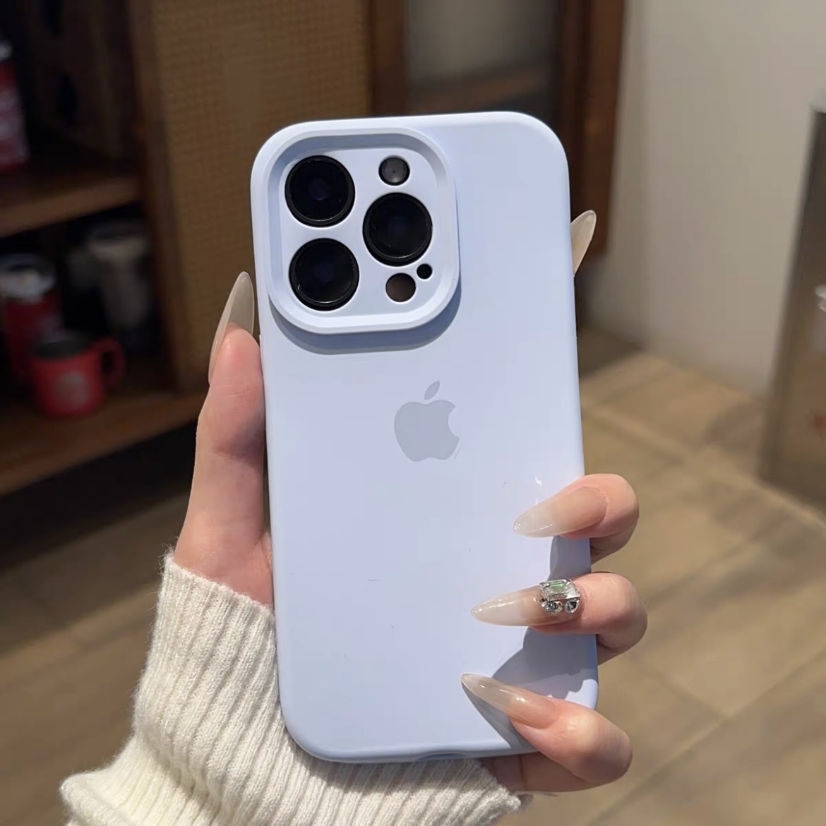 【单壳无挂绳】适用iphone16promax壳液态硅胶15全包保护套14新款13