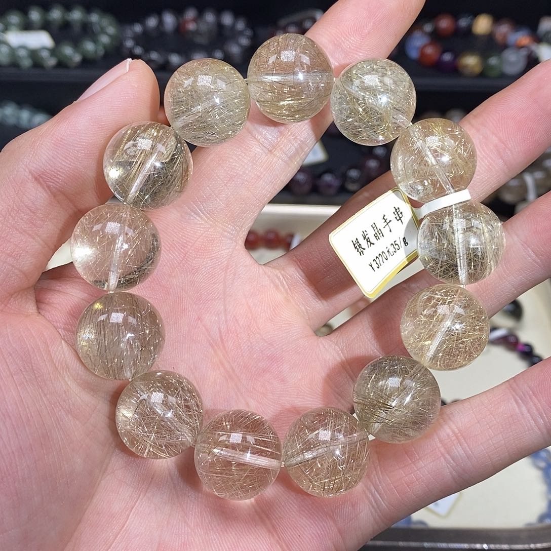 水晶手串未镶嵌手串17.2