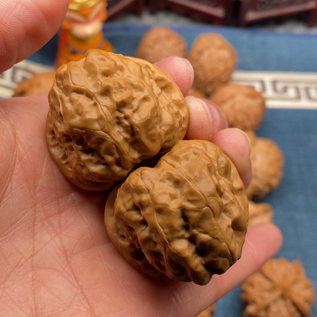 文玩核桃把件36肌肉蛙