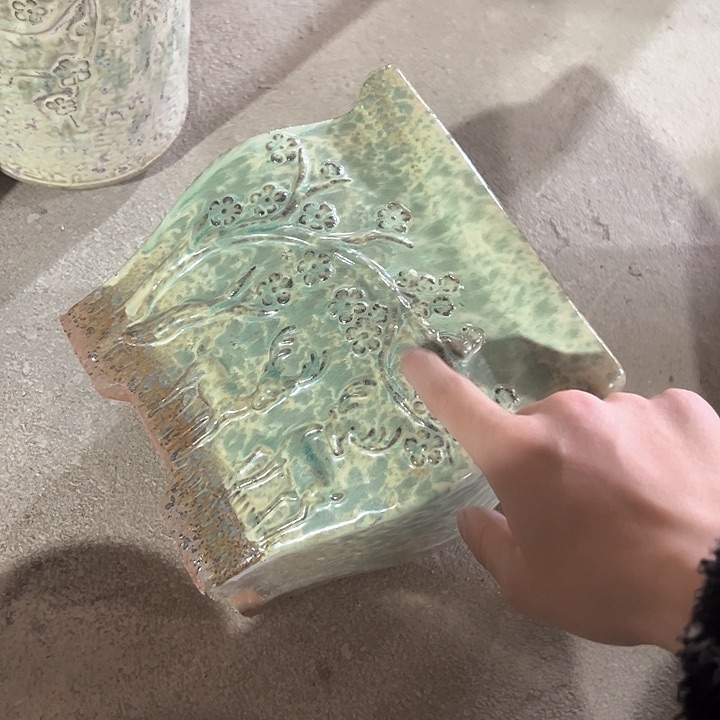 紫砂花盆花盆花盆