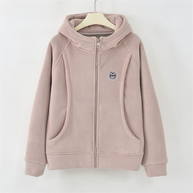 YOUYOU-[保暖极简]2025秋冬新款加绒加厚拼接时尚女外套HT-3377