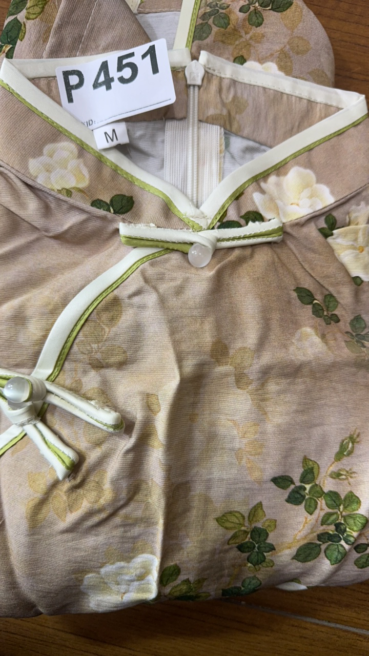 -451-瑕-------改良款旗袍