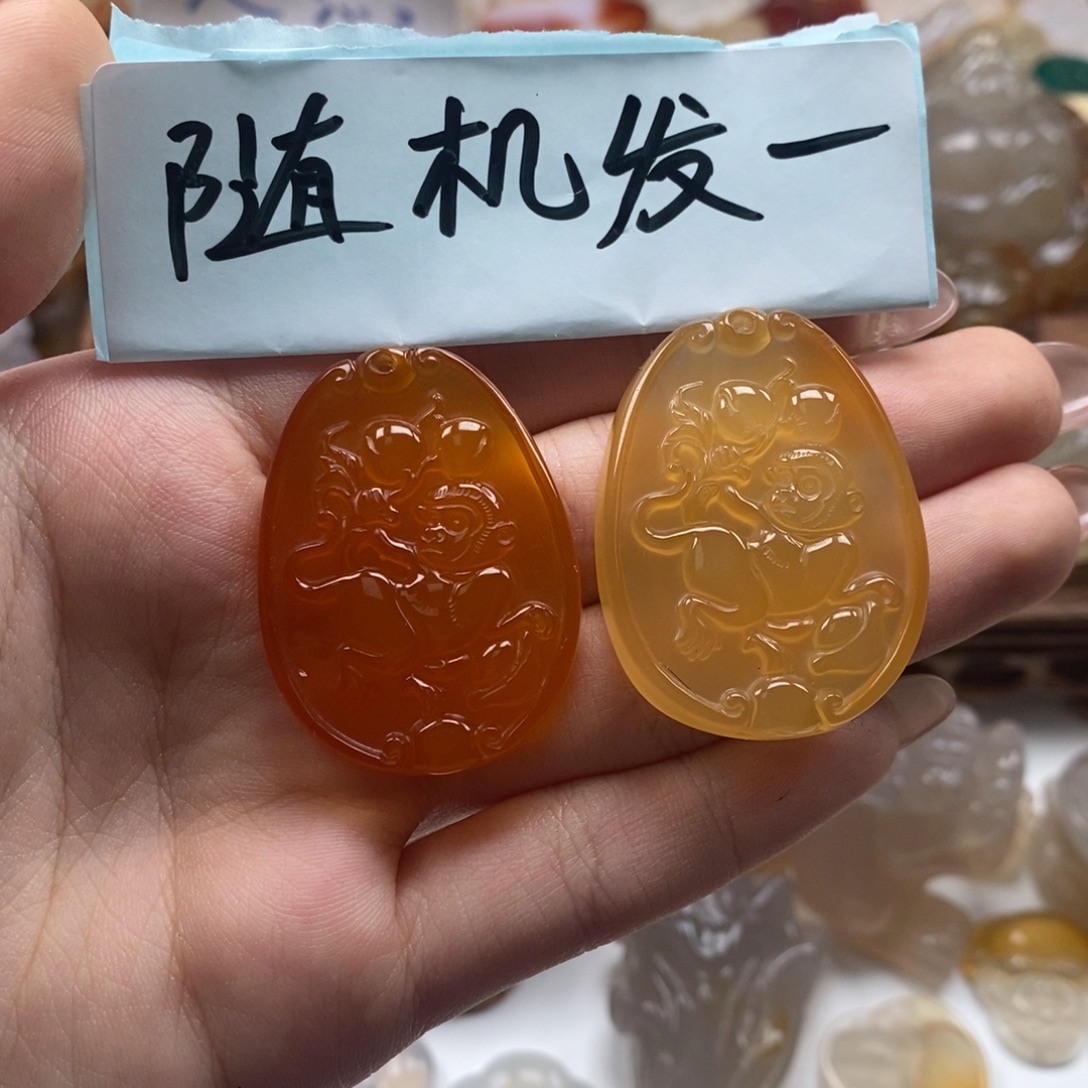 玛瑙/玉髓未镶嵌颈饰