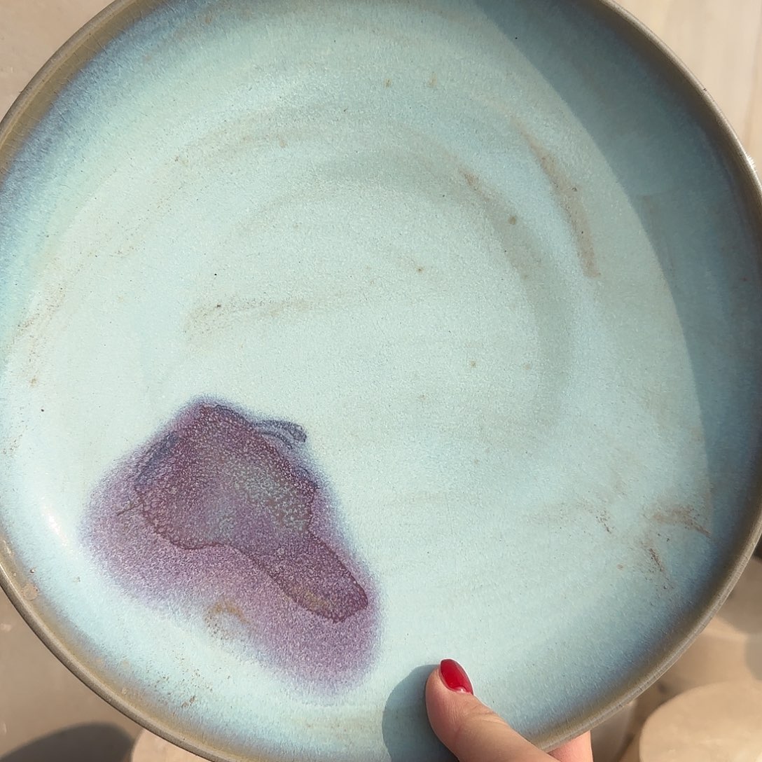 摆件陶郑家钧窑摆件微