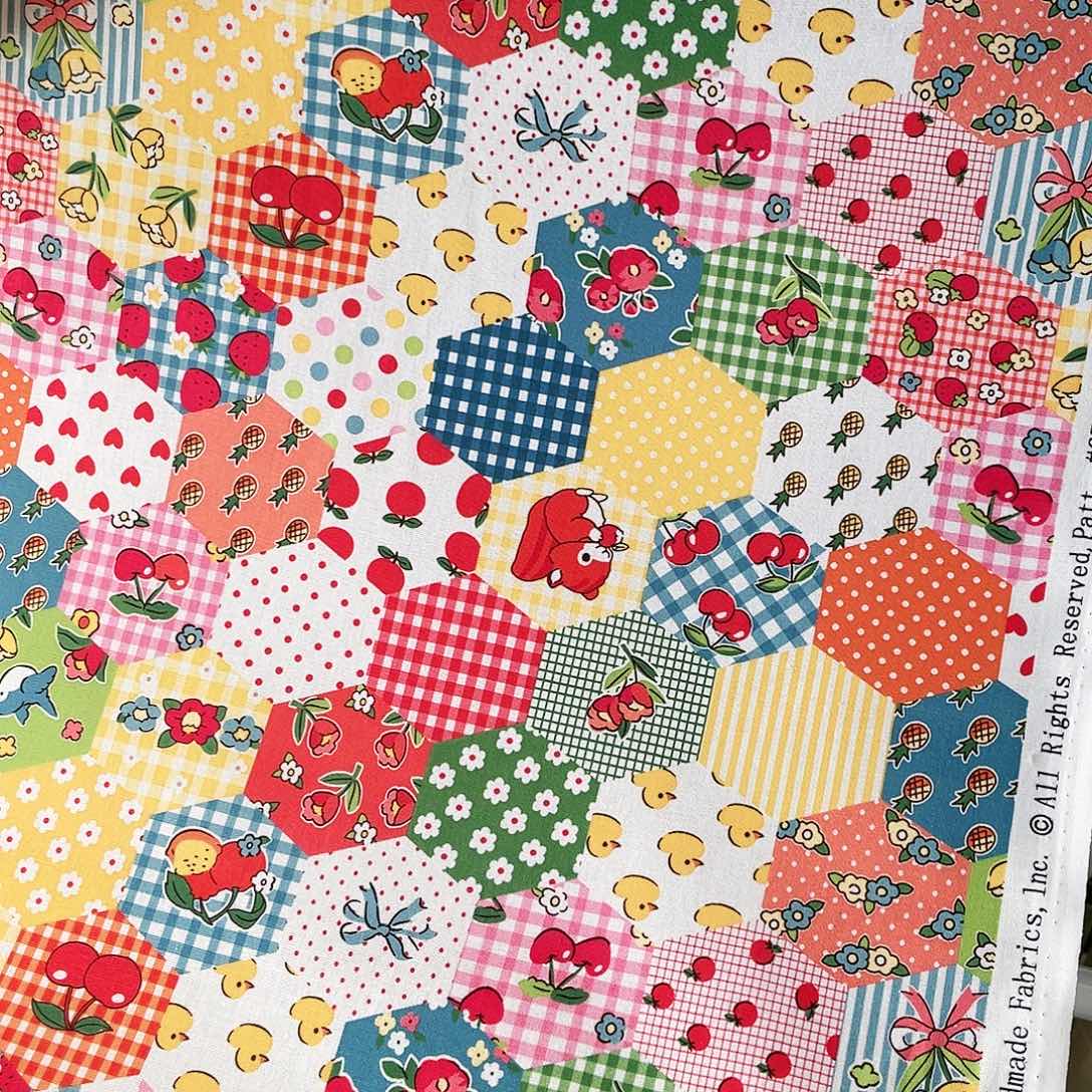 一米价纯棉平布1.1米宽果子布艺34