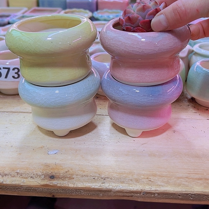 陶瓷花盆当场凑满12包邮