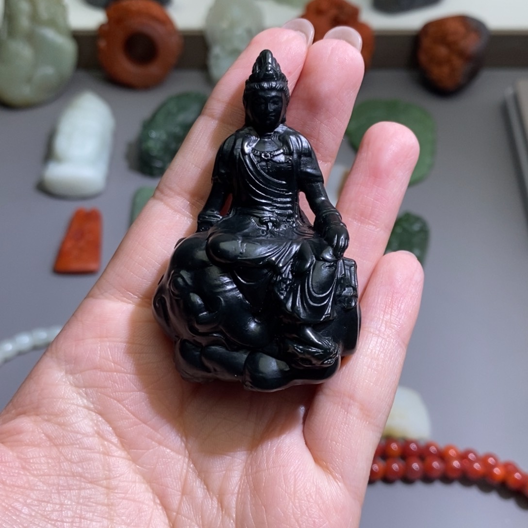 和田玉未镶嵌颈饰通*曉