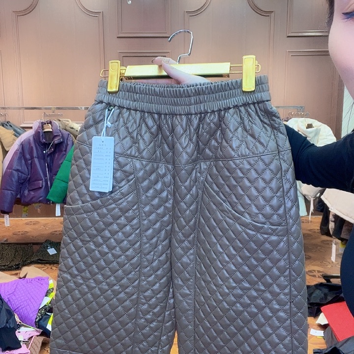 110……120斤皮棉裤