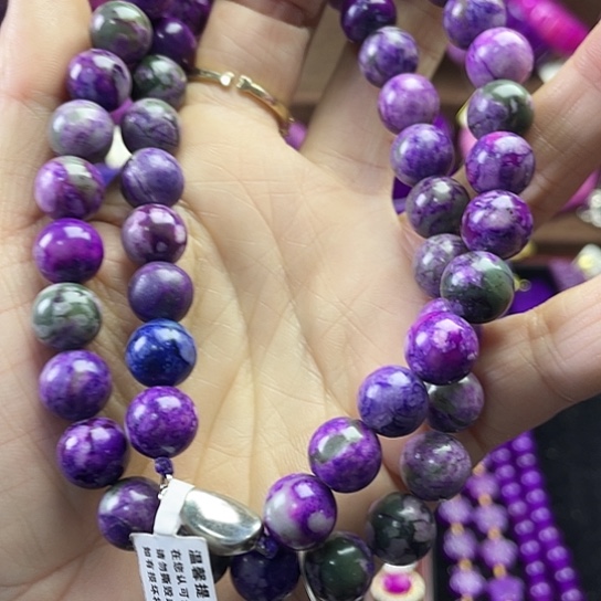 非金属南非老油料10泥地樱花项链S11