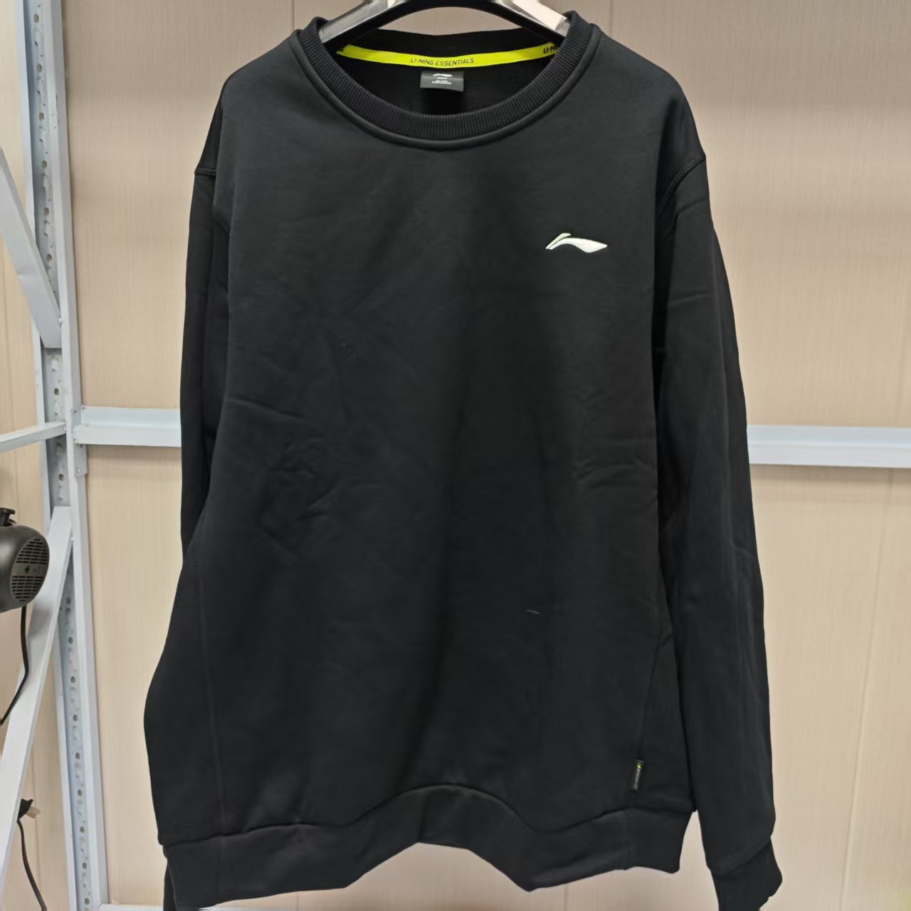 《B品以-直播展示为主》李宁卫衣秋冬男款长袖简约圆领卫衣YWDT419
