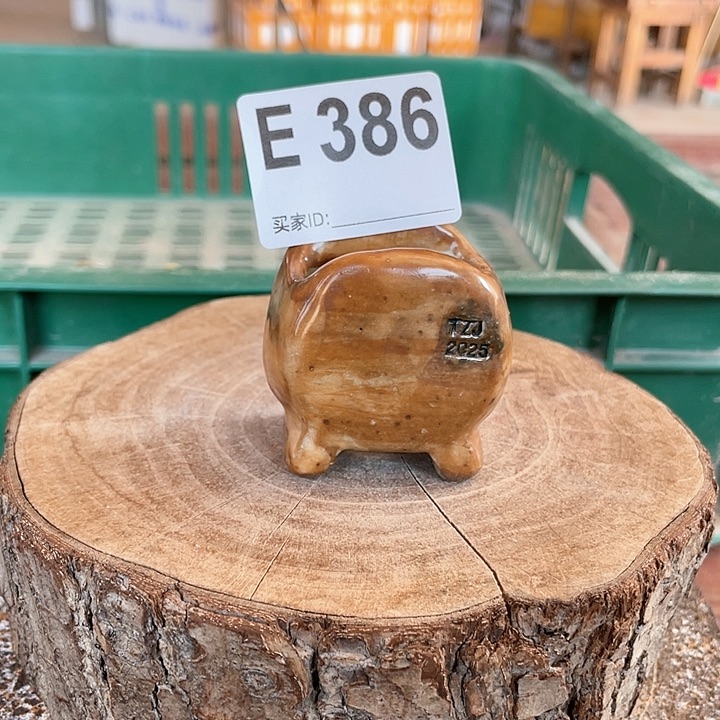 紫砂花盆鼓盆 s 内口3.3x2