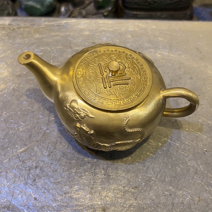 黄铜摆件，文房工艺品摆件