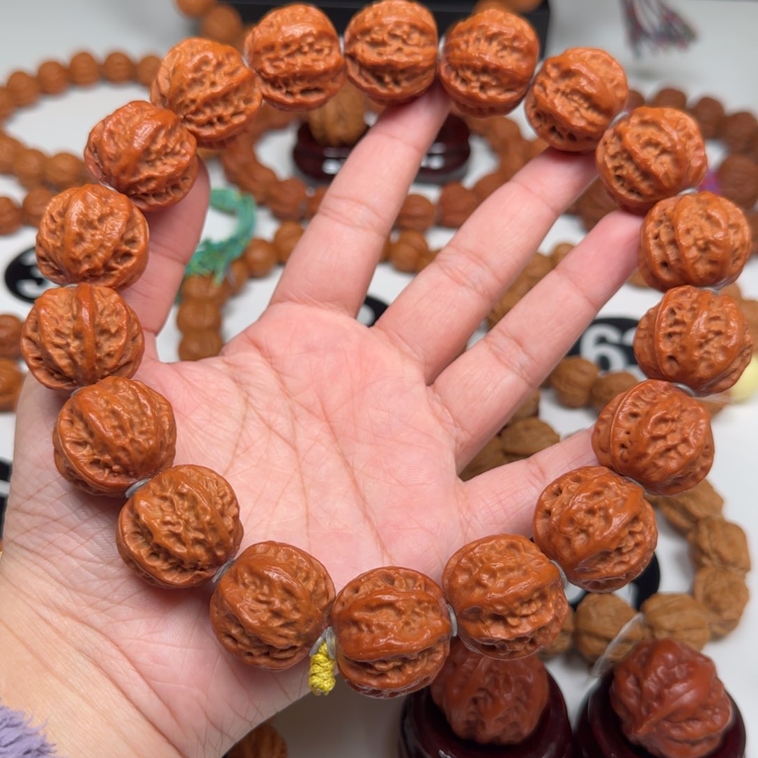 文玩核桃吊坠谋**生粗筋八棱25