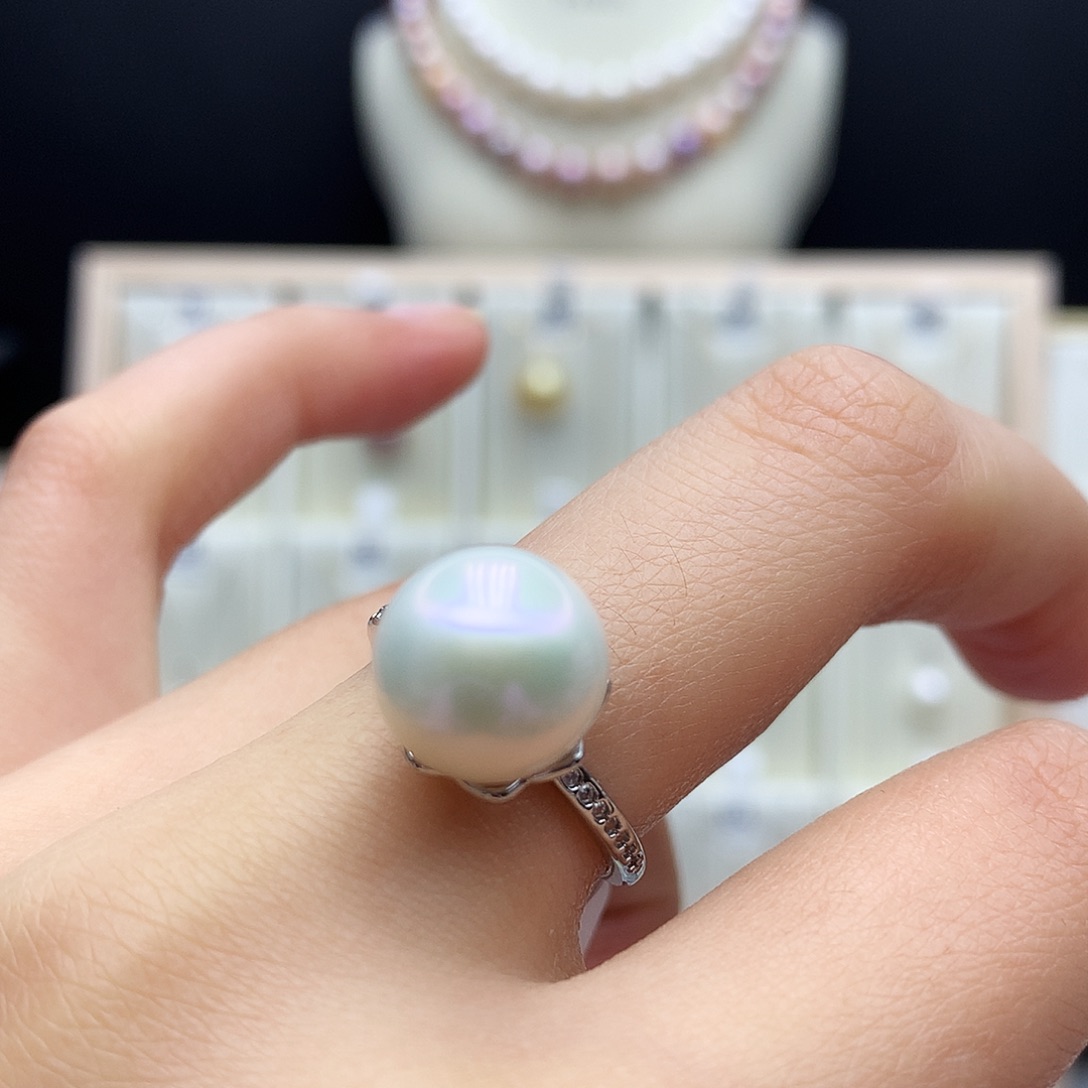 淡水珍珠合金颈饰