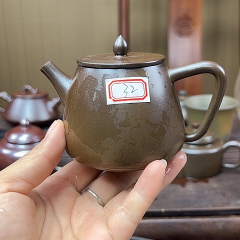 戬谷龙窑柴烧茶壶32