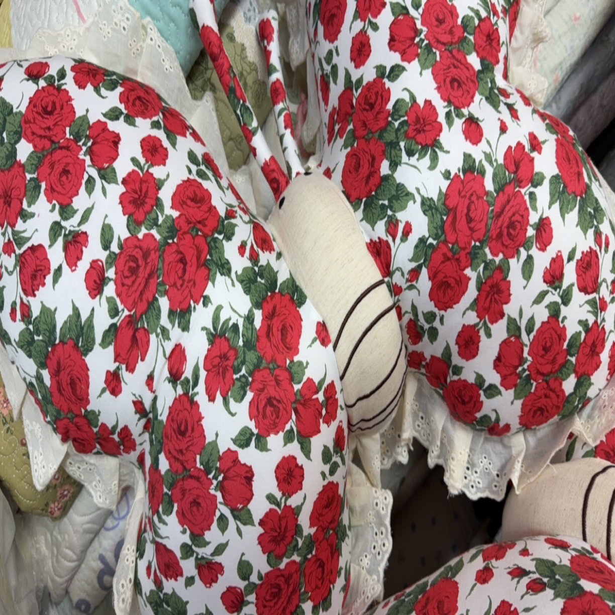 蝴蝶       抱枕  白边