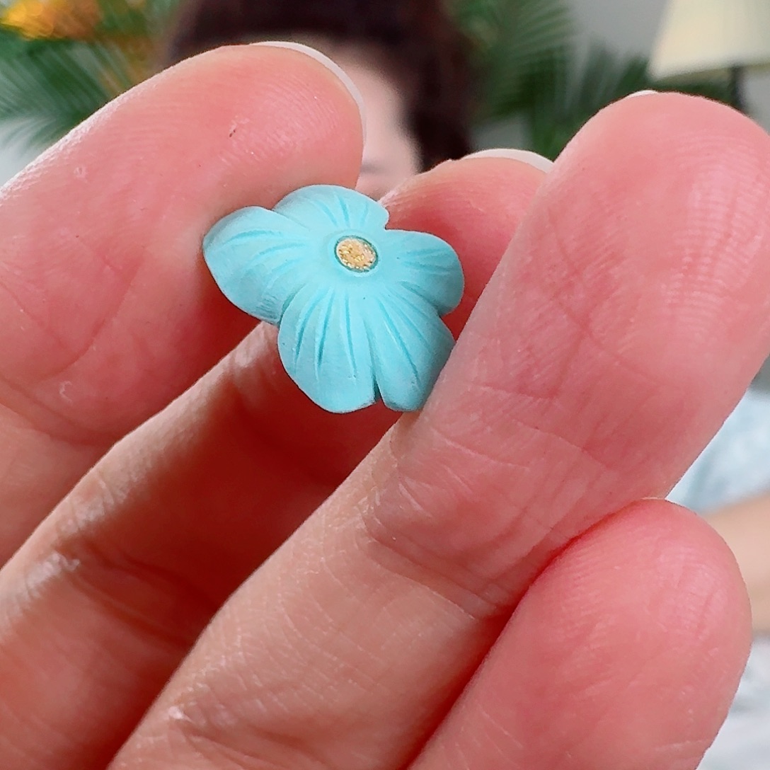 未镶嵌绿松石珠宝奇石