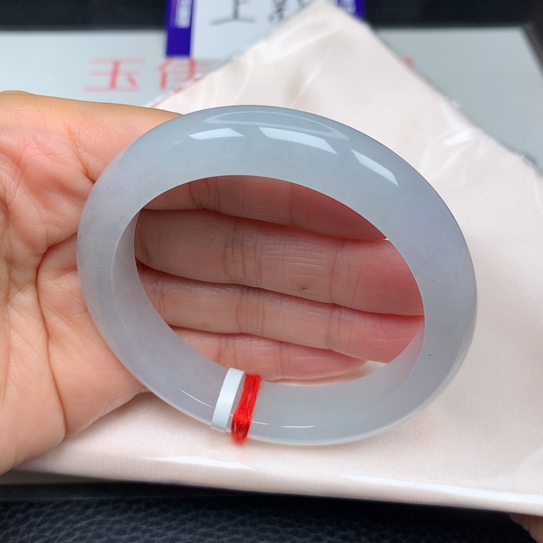 未镶嵌手镯翡翠冰月光新品13