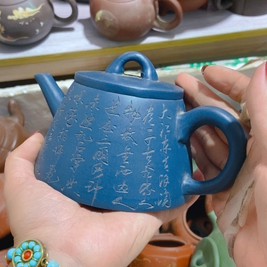 全手工，半手工制作宜兴紫砂壶