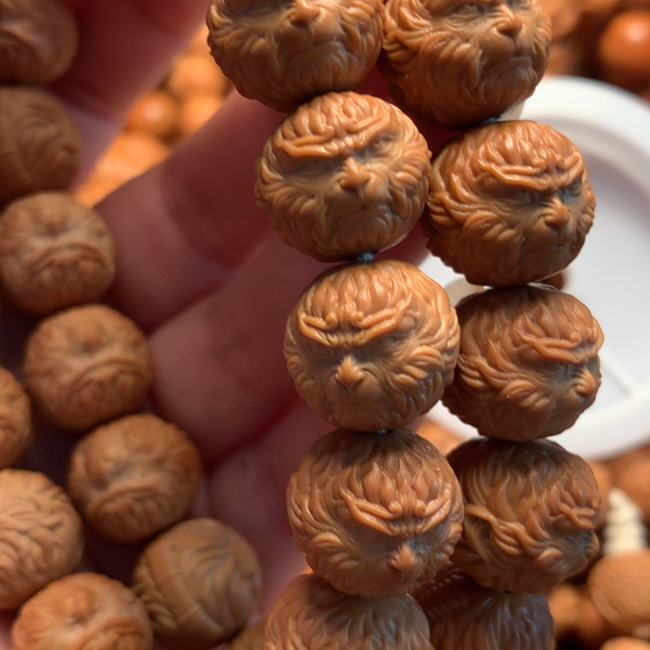 【闪购商品】猴头核桃手串魑**魉悟空